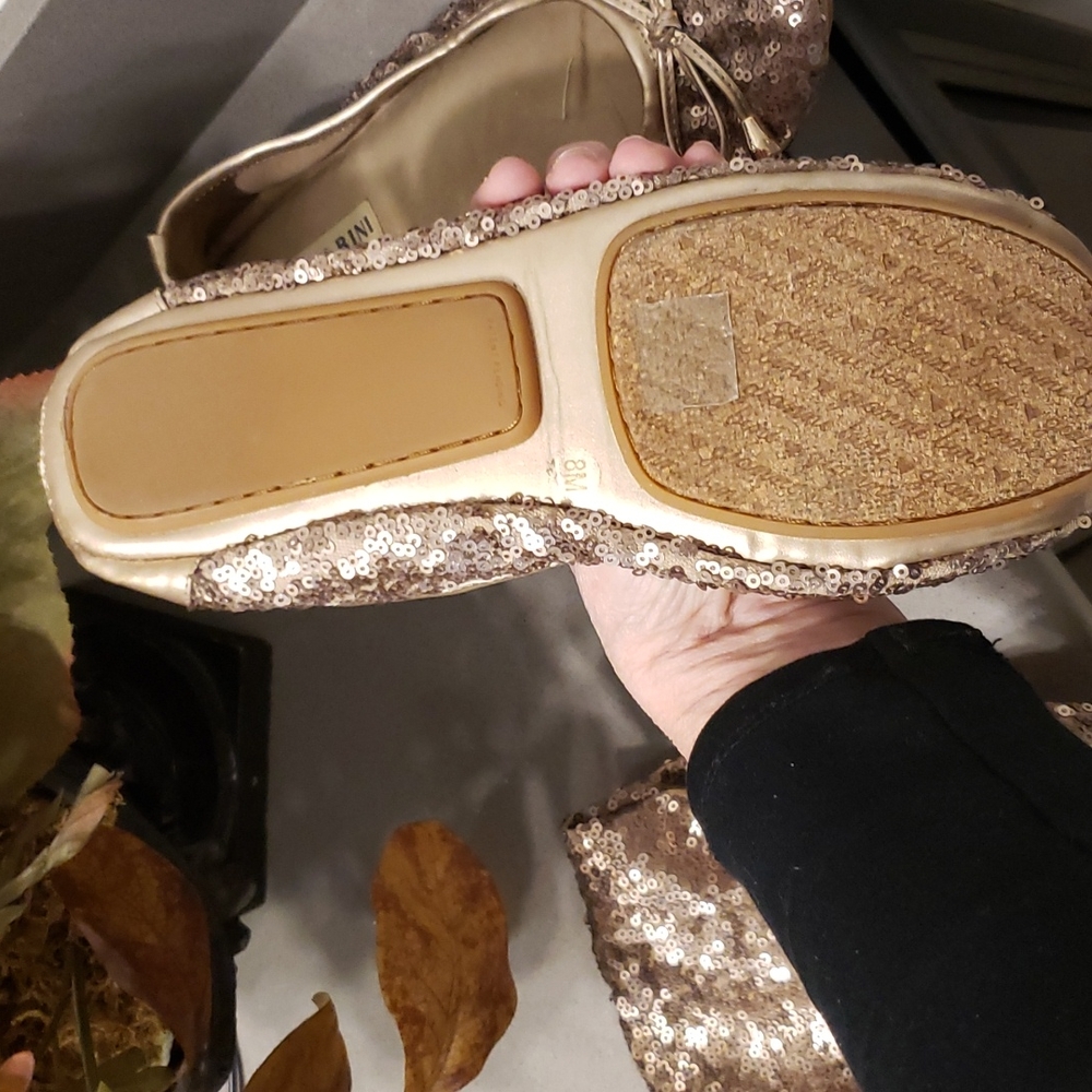 gianni bini rhinestone flats